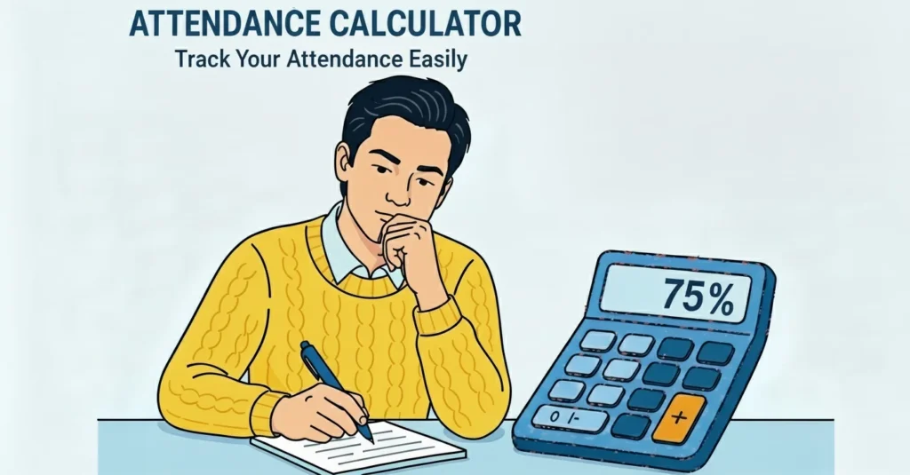 Attendance Calculator – Fast, Accurate & Smart Online Tool