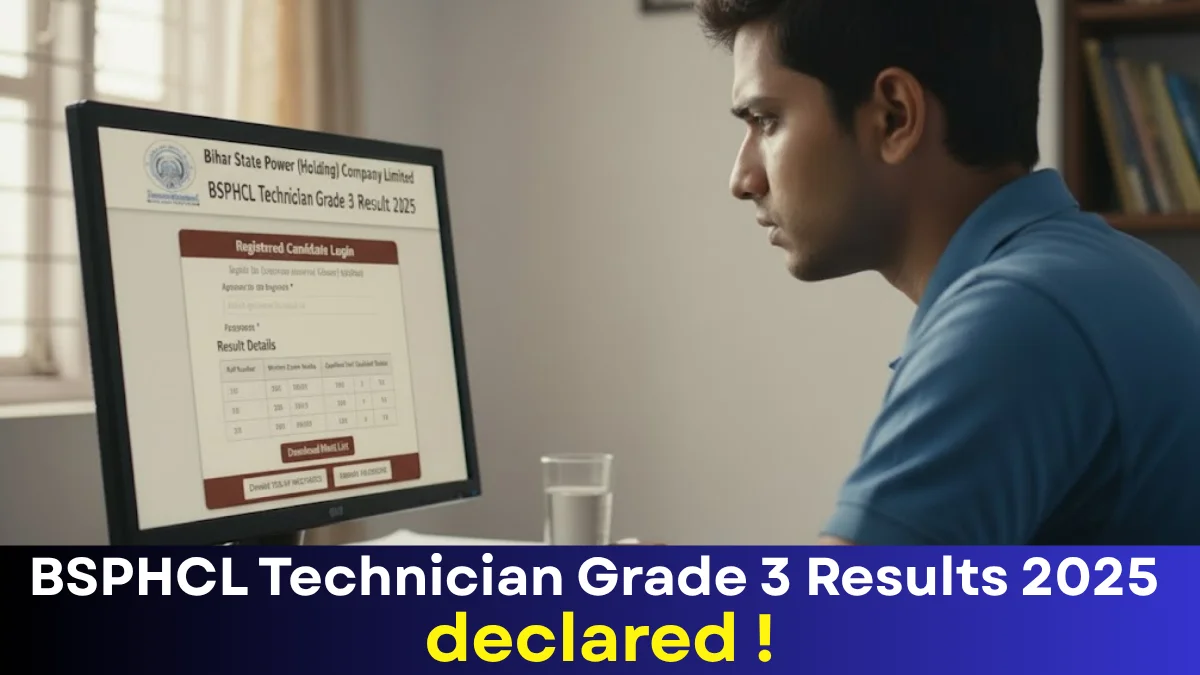 BSPHCL Technician Grade 3 Result 2025 declared: यहाँ देखें डायरेक्ट लिंक से रिज़ल्ट