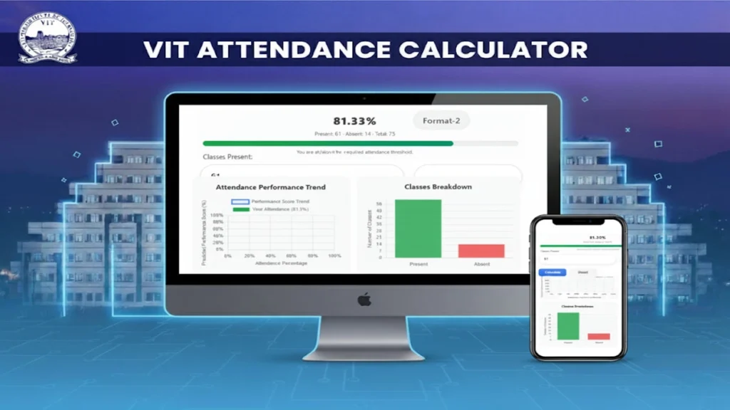VIT Attendance Calculator - Quick & Easy