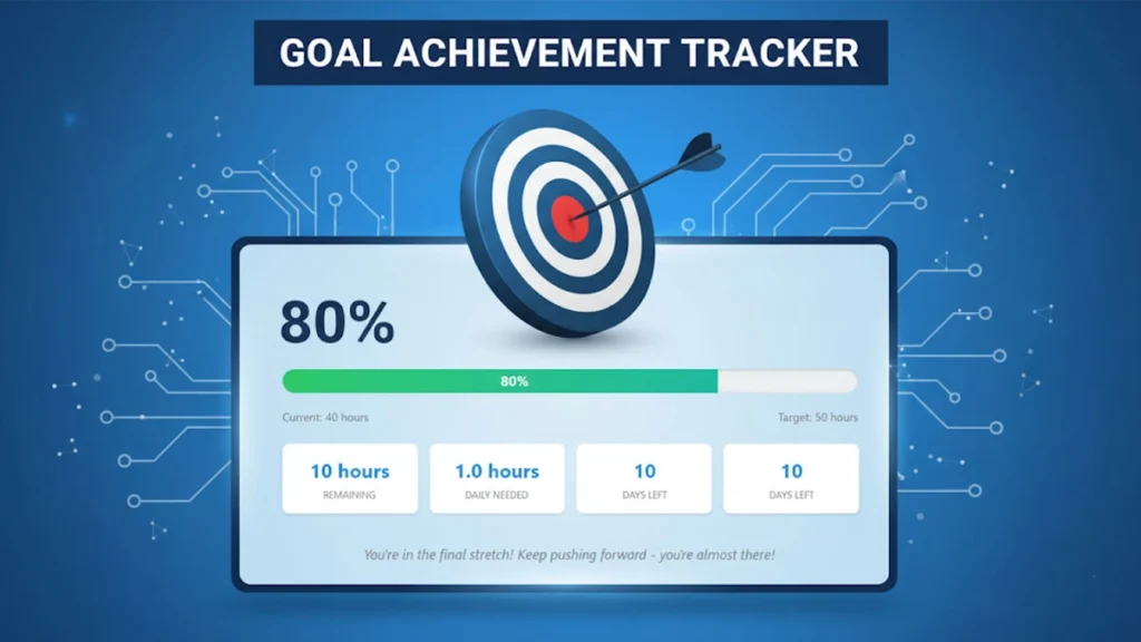  Goal Achievement Tracker
