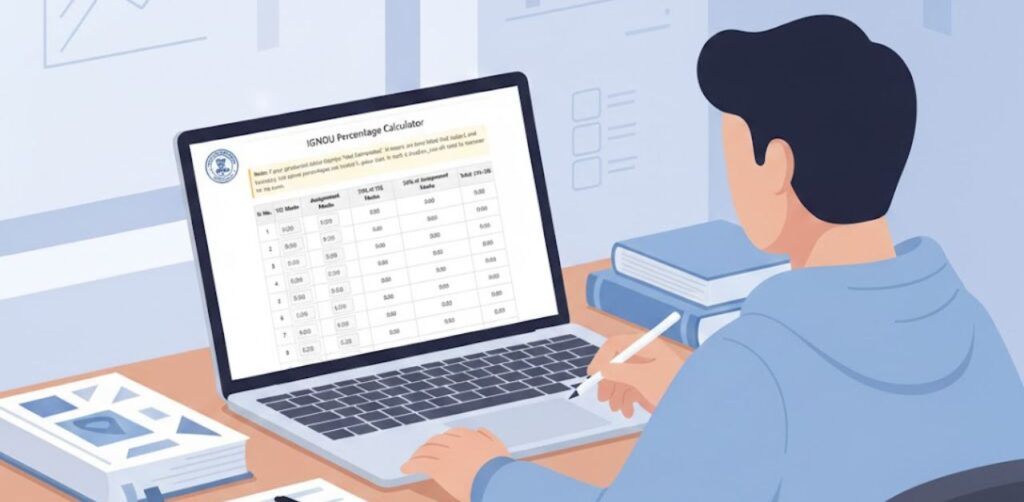 IGNOU Percentage Calculator for UG & PG Students