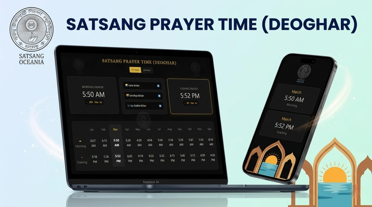Satsang prayer Time (Deoghar)